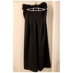 Strapless 3/4 Length Jumpsuit